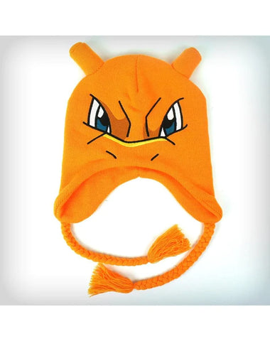 POKEMON CHARIZARD BIG FACE LAPLANDER BEANIE HAT