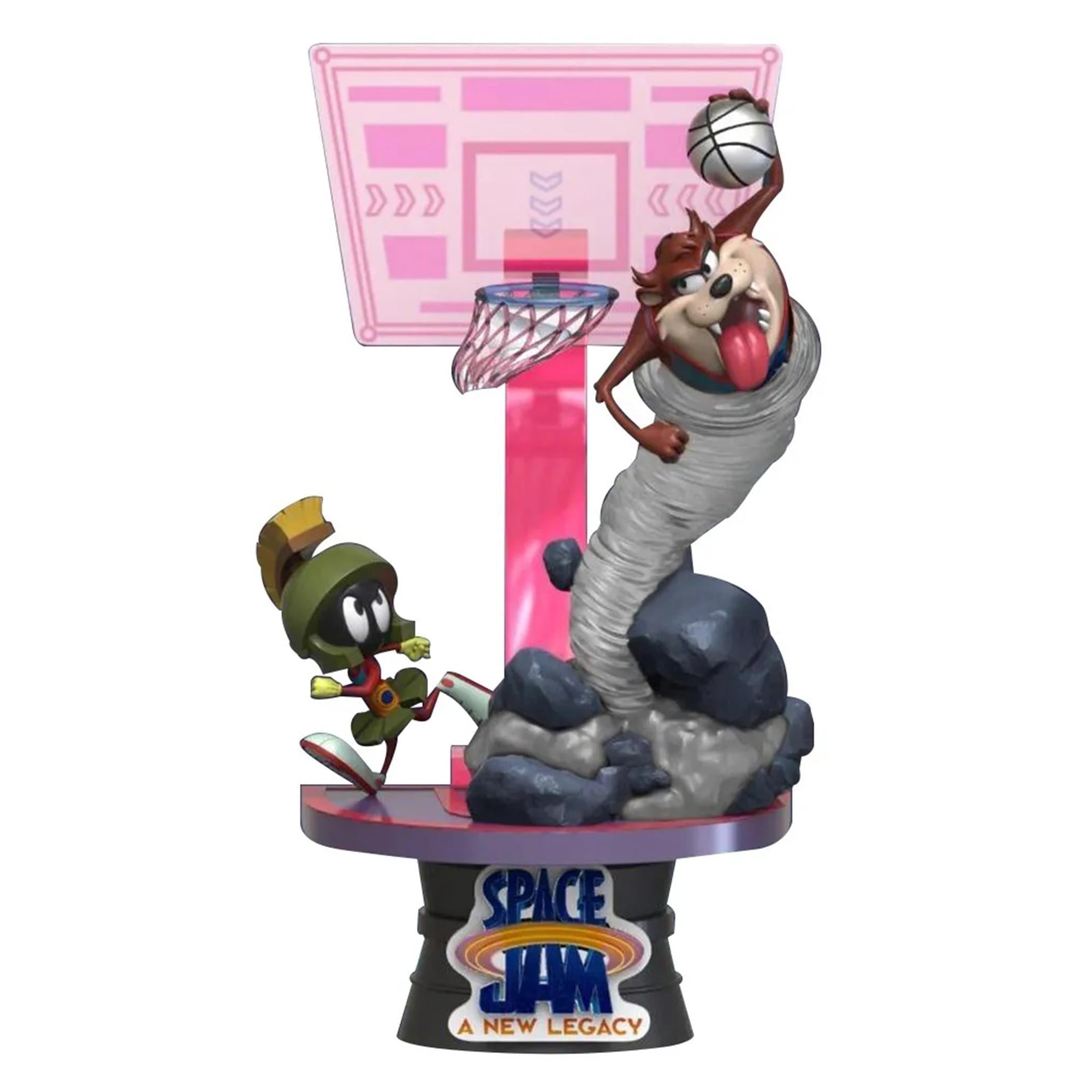 Space Jam: A New Legacy DS-070 6 Inch D-Stage Statue , Taz & Marvin The Martian