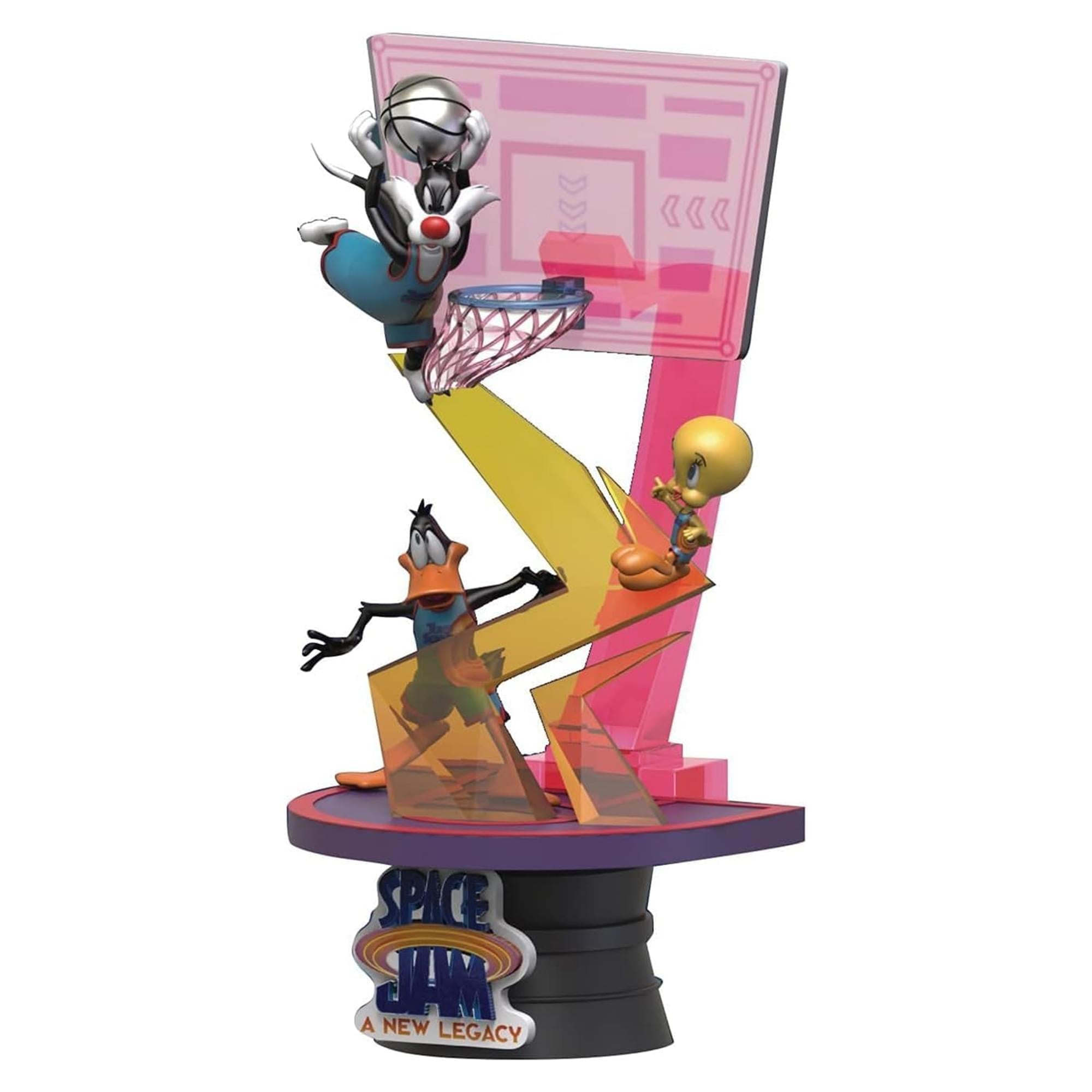 Space Jam: A New Legacy DS-071 6 Inch D-Stage Statue , Sylvester & Tweety
