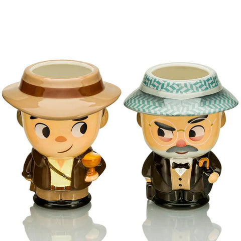 INDIANA JONES & HENRY JONES LIMITED EDITION 20OZ CUPFUL OF CUTE MUG SET