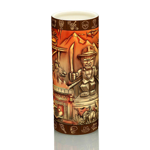 GEEKI TIKI INDIANA JONES TEMPLE OF DOOM 24 OUNCE SCENIC MUG