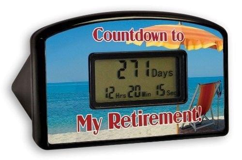 The Retirement Countdown Timer Clock