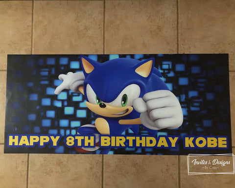 Sonic Lollipop, Sonic Party Favor, Sonic Birthday Decorations, Sonic Thank  You