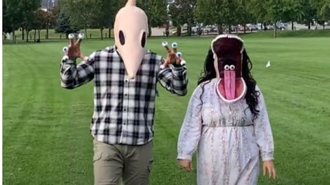 Beetlejuice Family Mask Costume