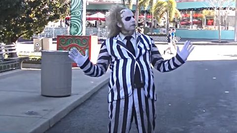 Beetlejuice In Universal Studios theme park