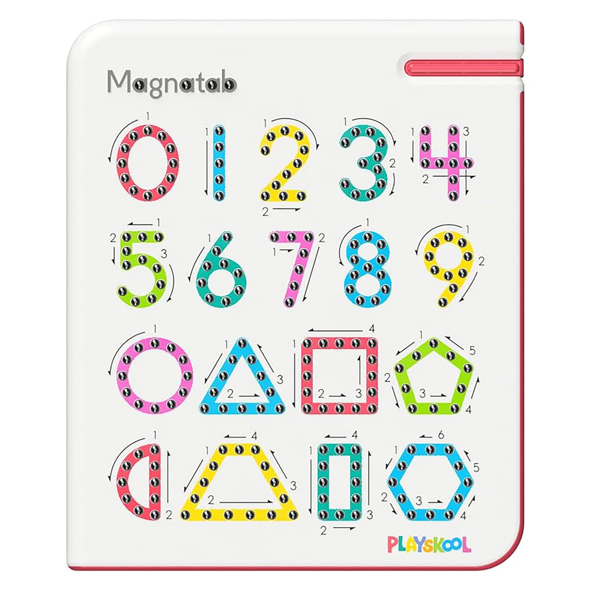 Magnatab Playskool Numbers And Shapes , Learning And Sensory Drawing Tool