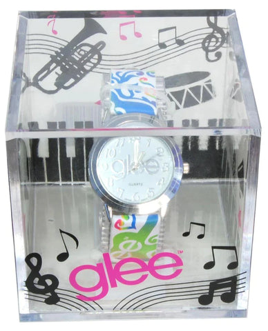 GLEE WATCH WHITE FACE WITH MULTI BAND