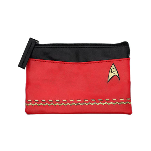 STAR TREK RED UNIFORM COIN PURSE