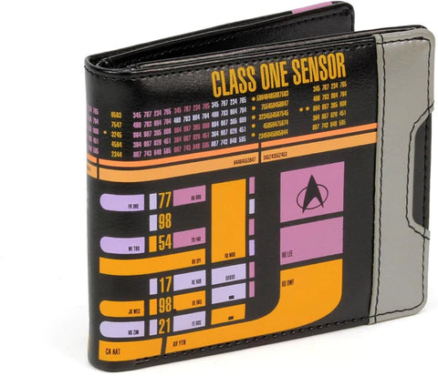 STAR TREK: THE NEXT GENERATION LCARS MEN'S BIFOLD WALLET