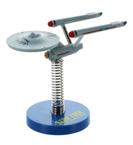 CROWDED COOP STAR TREK NCC-1701 ENTERPRISE BOINGLER BOBBLE HEAD