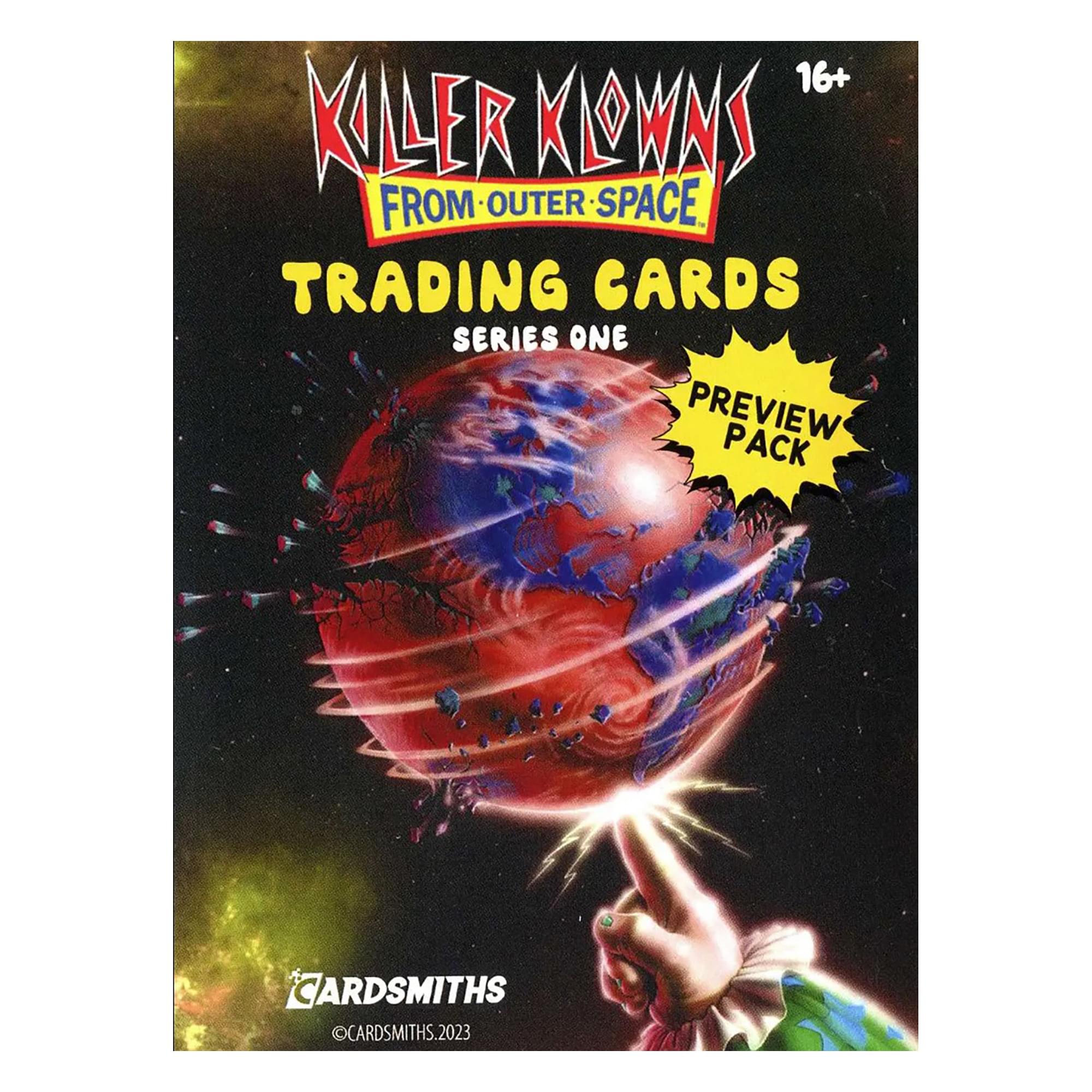 Killer Klowns Series 1 Trading Card Preview Pack , 3 Cards