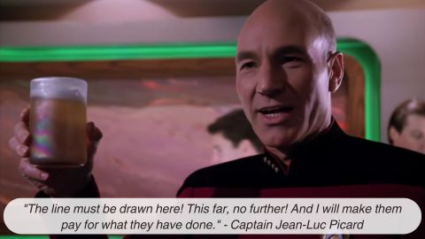 - Captain Jean-Luc Picard