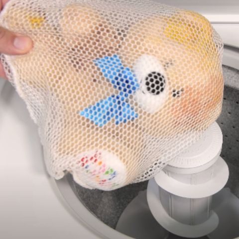 Cleaning Stuffed Animals in the Washing Machine