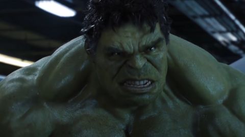 Close Up Image of Hulk