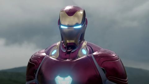 Close Up Image of Iron Man