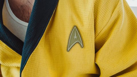 Close Up Image of Star Trek Robe
