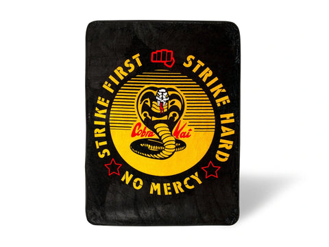  Cobra Kai “Strike First” Fleece Throw Blanket