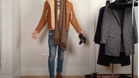 Cold Winter Outfit for Men