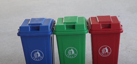 Color Coded Trash Can