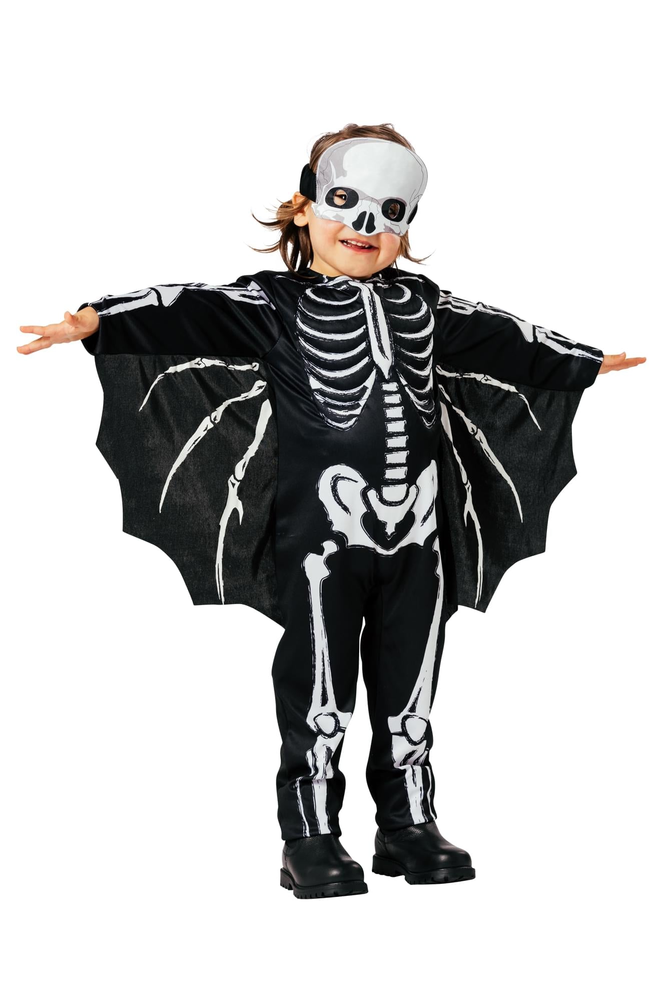 Skeleton Bat Toddler Costume , 2/4 Years
