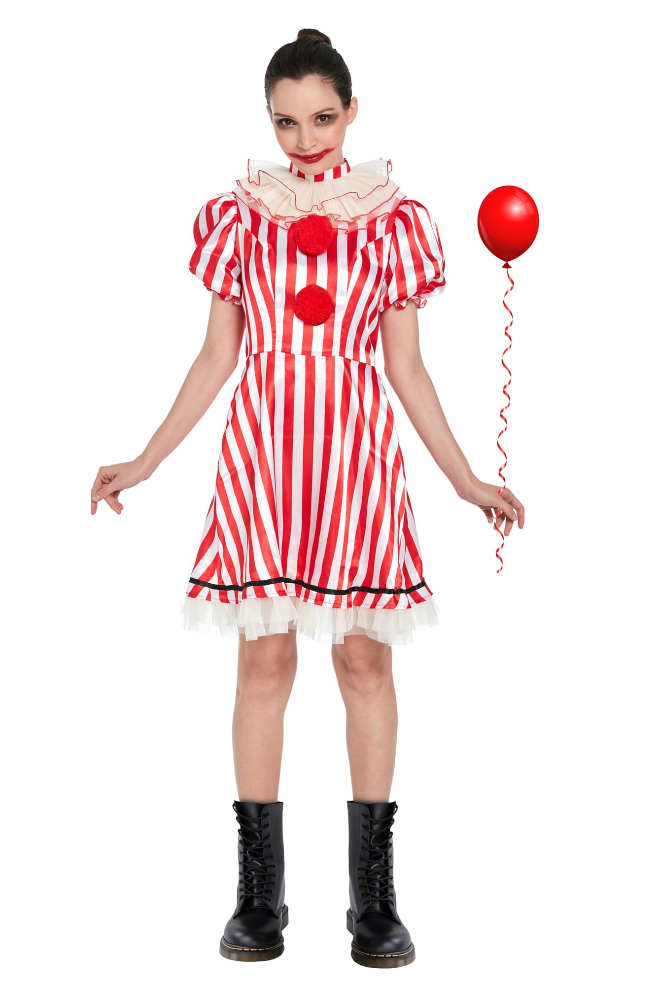 Clown Dress Women's Costume , One Size Fits Most