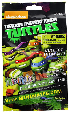 TEENAGE MUTANT NINJA TURTLES MINIMATES SERIES 2 BLIND BAG, ONE RANDOM