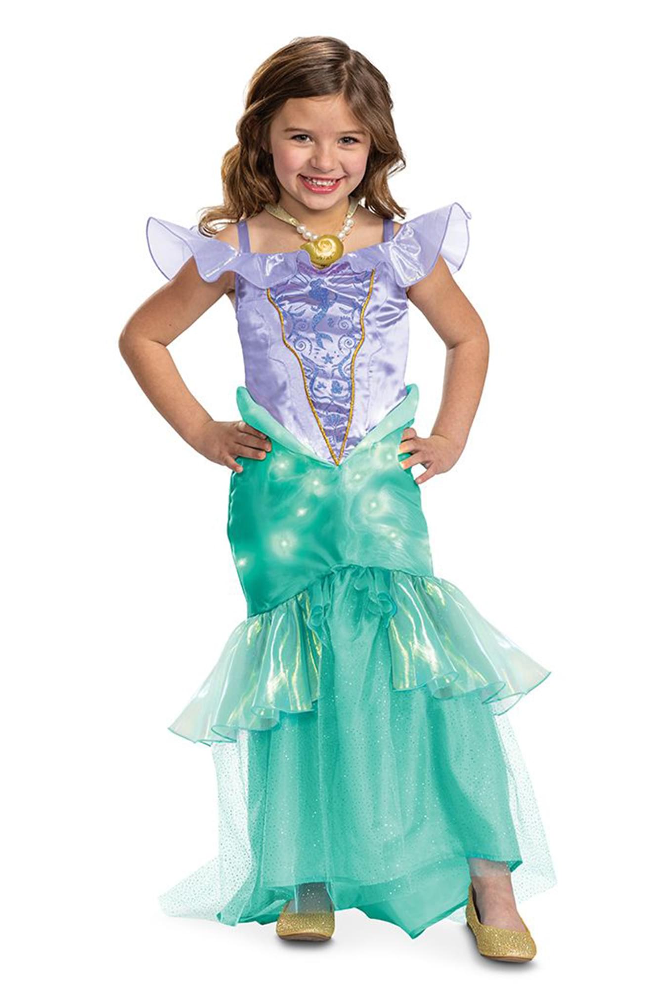 Photos - Fancy Dress Prestige Disney The Little Mermaid Ariel Light & Sound  Child Costume DGC-1 