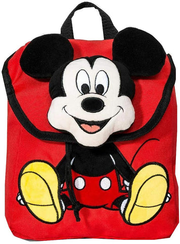 Disney Mickey Mouse & Friends Plush 10 Inch Backpack