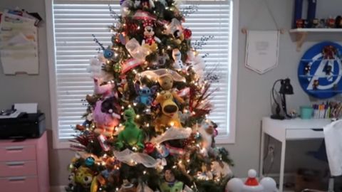 Disney Plushies Themed Christmas Tree