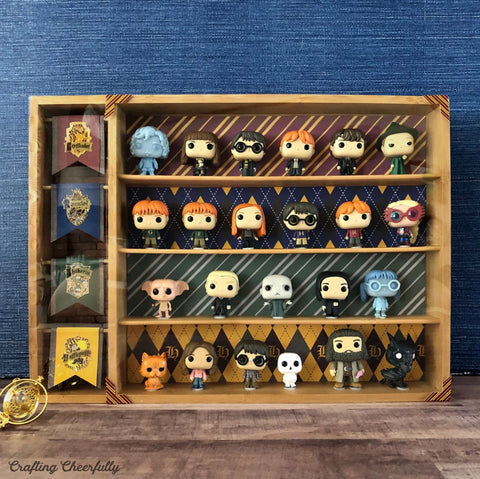  Wesiti 12 Pcs Pop Figure Display Shelves Glowing at