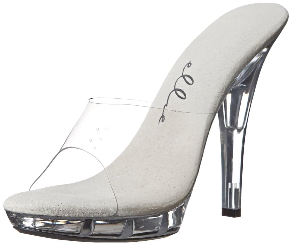 Clear 5 Vanity Women's Costume Heels