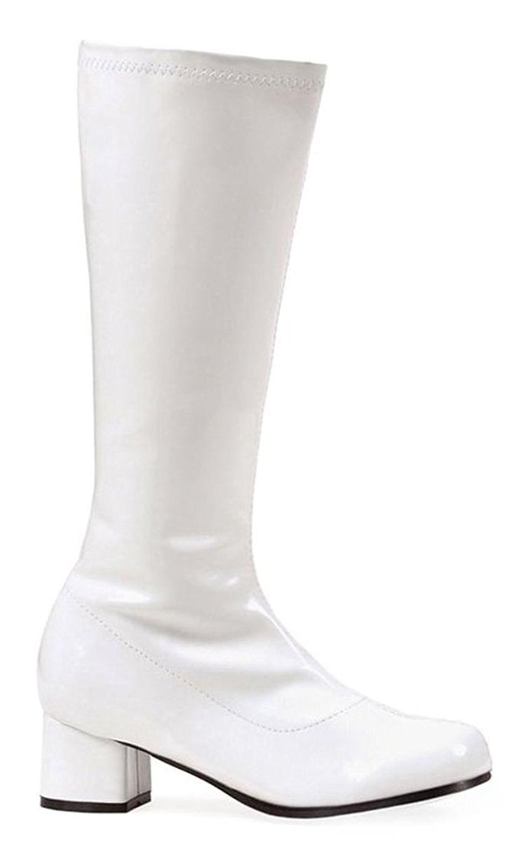 Photos - Fancy Dress GO 1.75" Heel Children's Gogo Boot White ELS-175-DORAL-C 