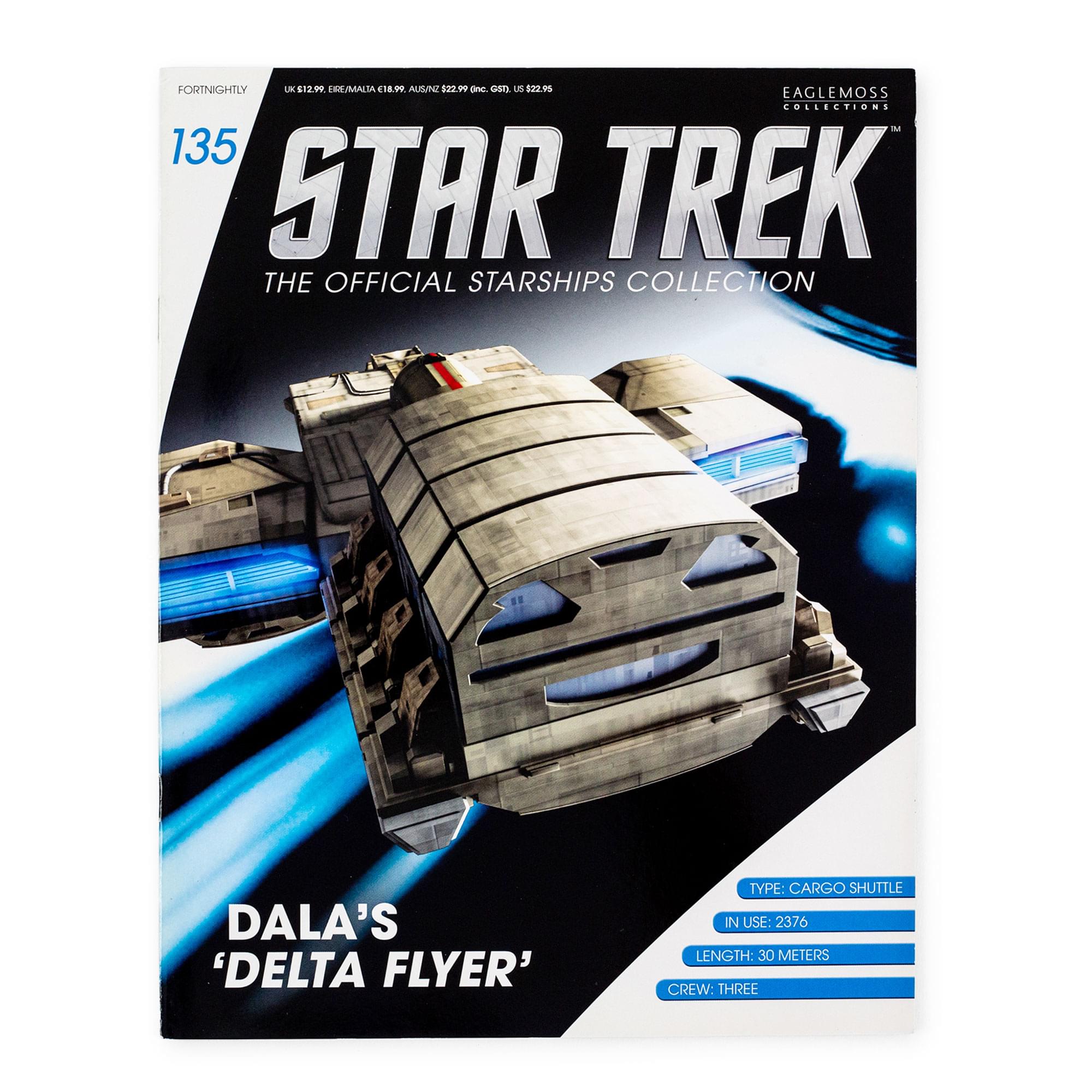 Star Trek Starships Dalas Delta Flyer Magazine