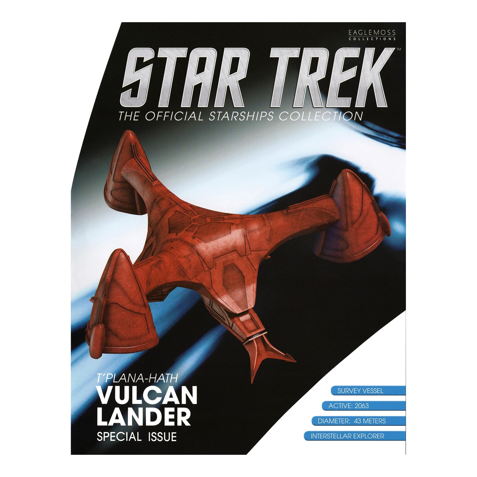 Star Trek Starships Vulcan Lander (The TPlana Hath) Magazine
