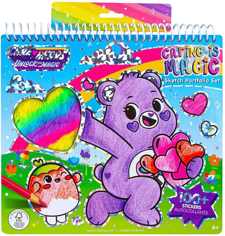 CARE BEARS CARING IS MAGIC SKETCH PORTFOLIO