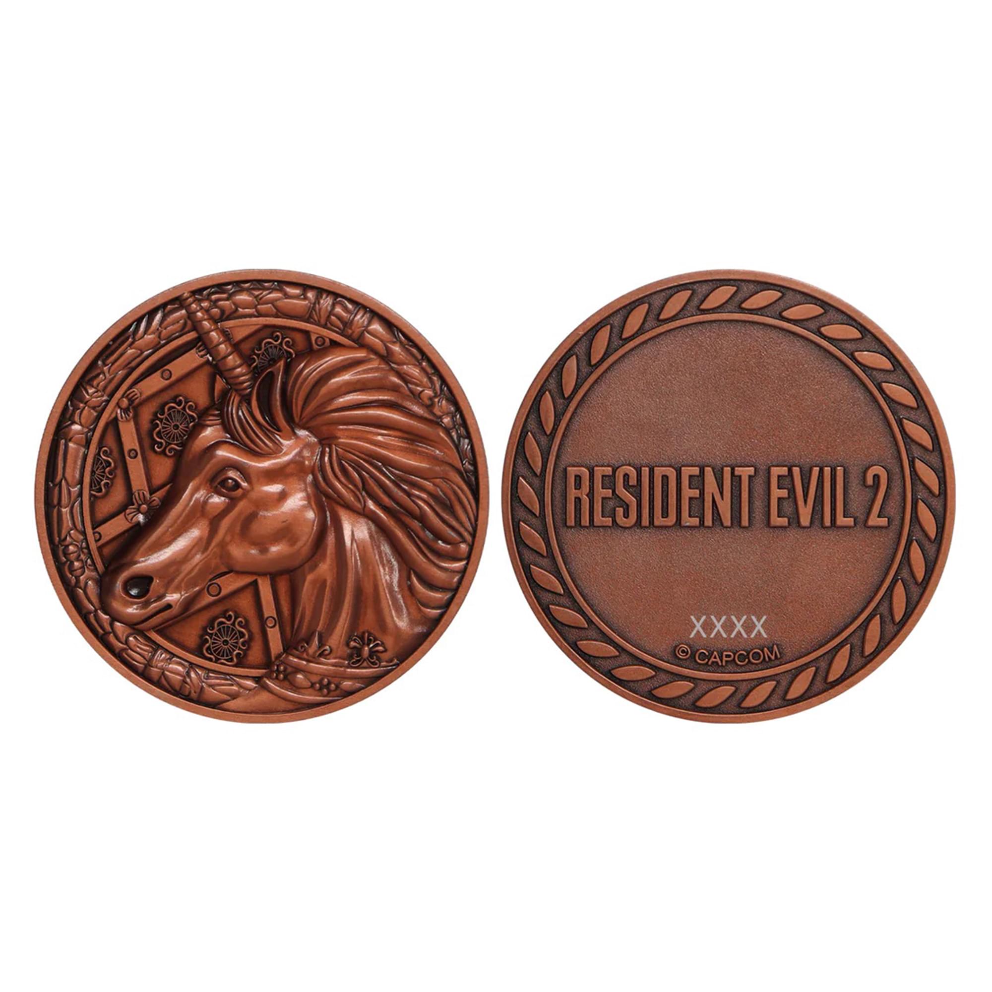 Resident Evil 2 Limited Edition Replica Unicorn Medallion