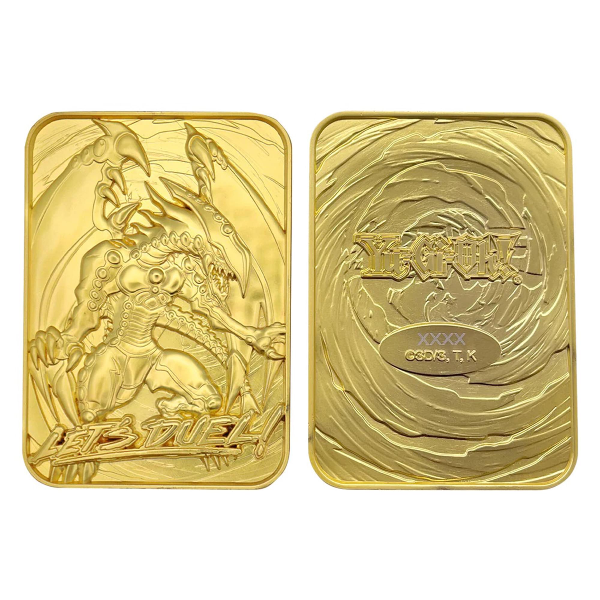 Yu-Gi-Oh! Limited Edition 24k Gold Plated Metal Card , Gandra Dragon