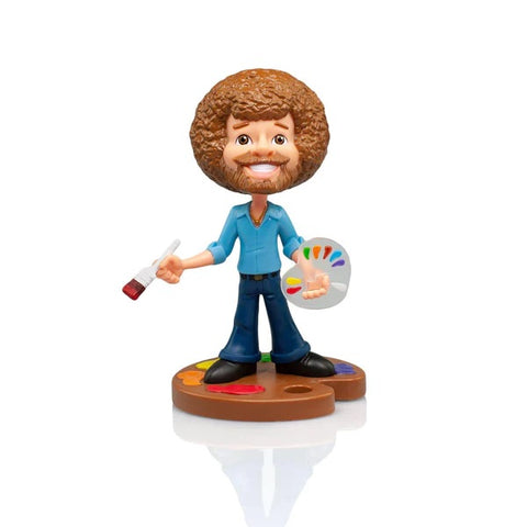 TOONIES BOB ROSS 6.5" VINYL FIGURE COLLECTIBLE | FULL COLOR VERSION