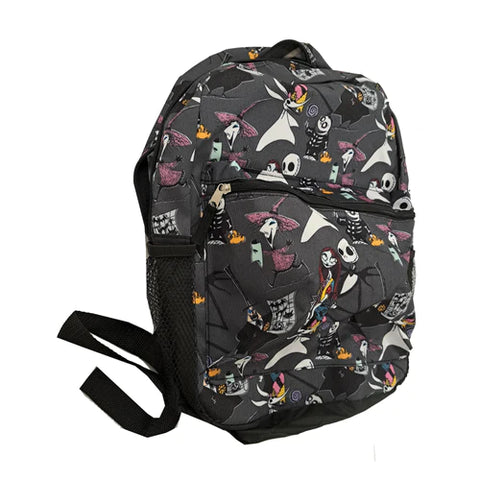 NIGHTMARE BEFORE CHRISTMAS 16 INCH CHARACTER PRINT BACKPACK