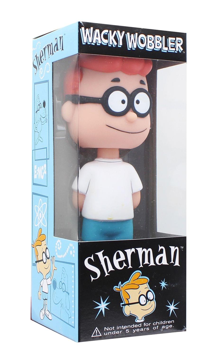 Mr. Peabody & Sherman Wacky Wobbler Bobble Head , Sherman