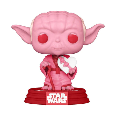 STAR WARS FUNKO POP VINYL FIGURE | VALENTINE'S DAY YODA