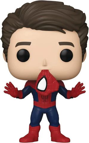 MARVEL SPIDER-MAN NO WAY HOME FUNKO POP | EXCLUSIVE SPIDER-MAN UNMASKED