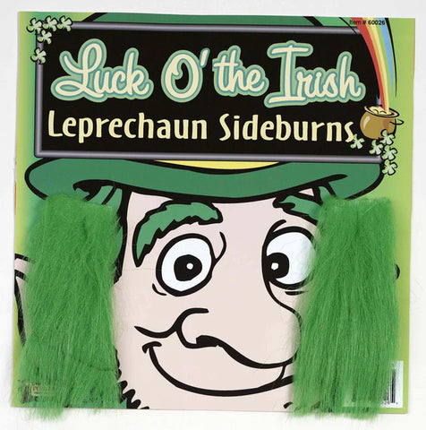 ST. PATRICK'S GREEN COSTUME SIDEBURNS