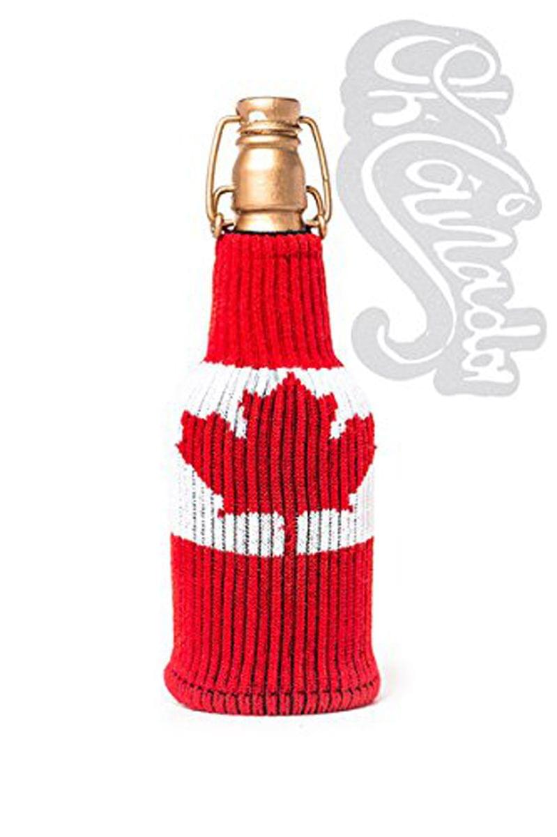 Bottle Sweater Koozie Oh Canada