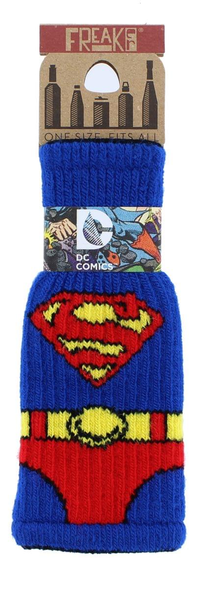 Bottle Sweater Koozie Superman Suit
