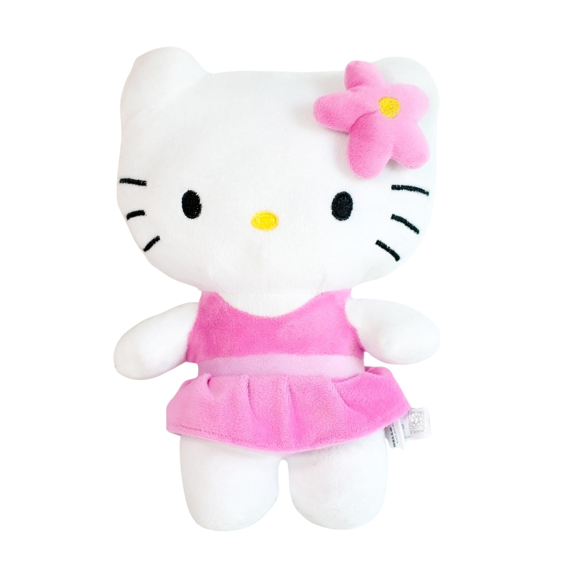 Sanrio 10 Inch Plush , Pink Dress Hello Kitty