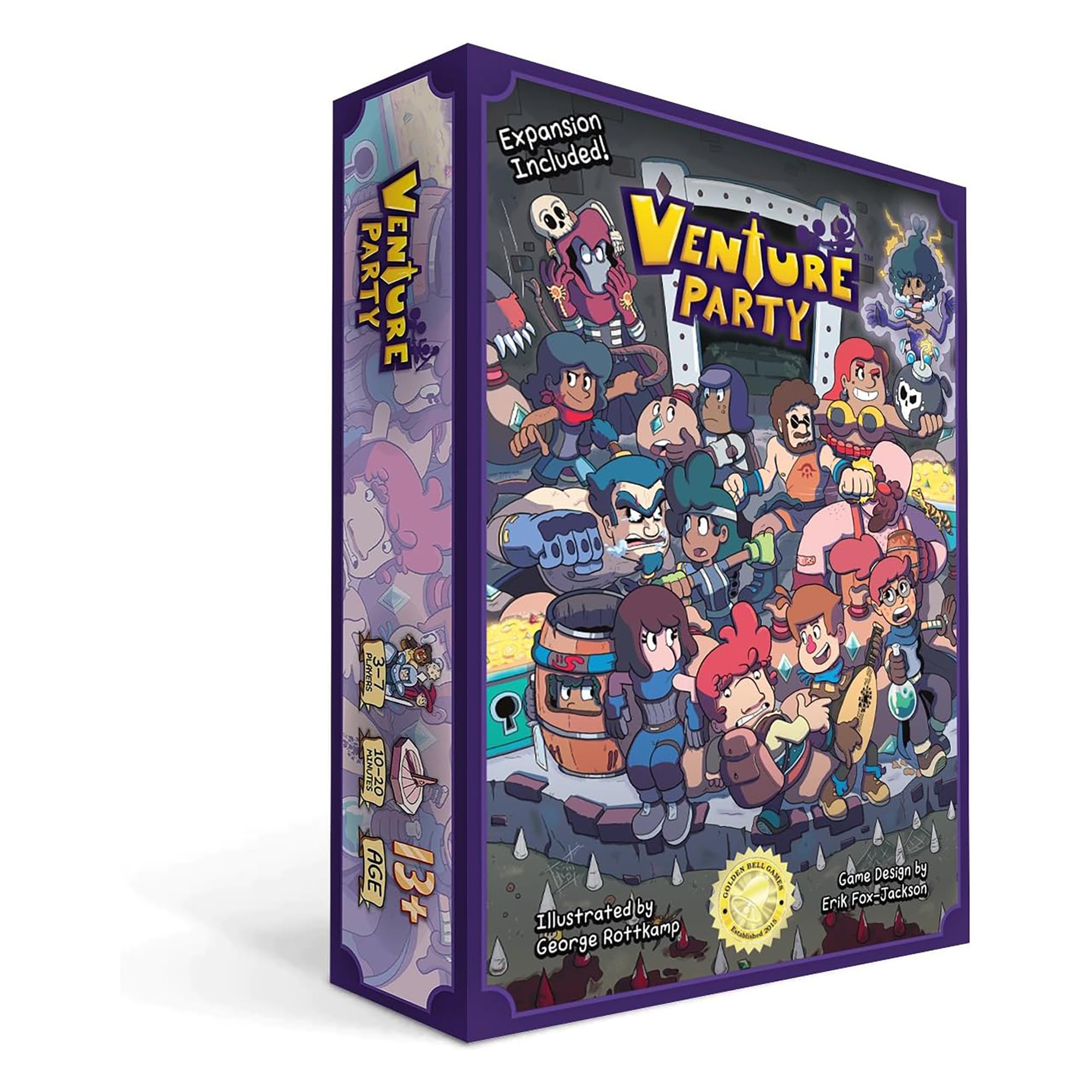 Venture Party - A Fast & Funny Card Game For Unlucky Heroes