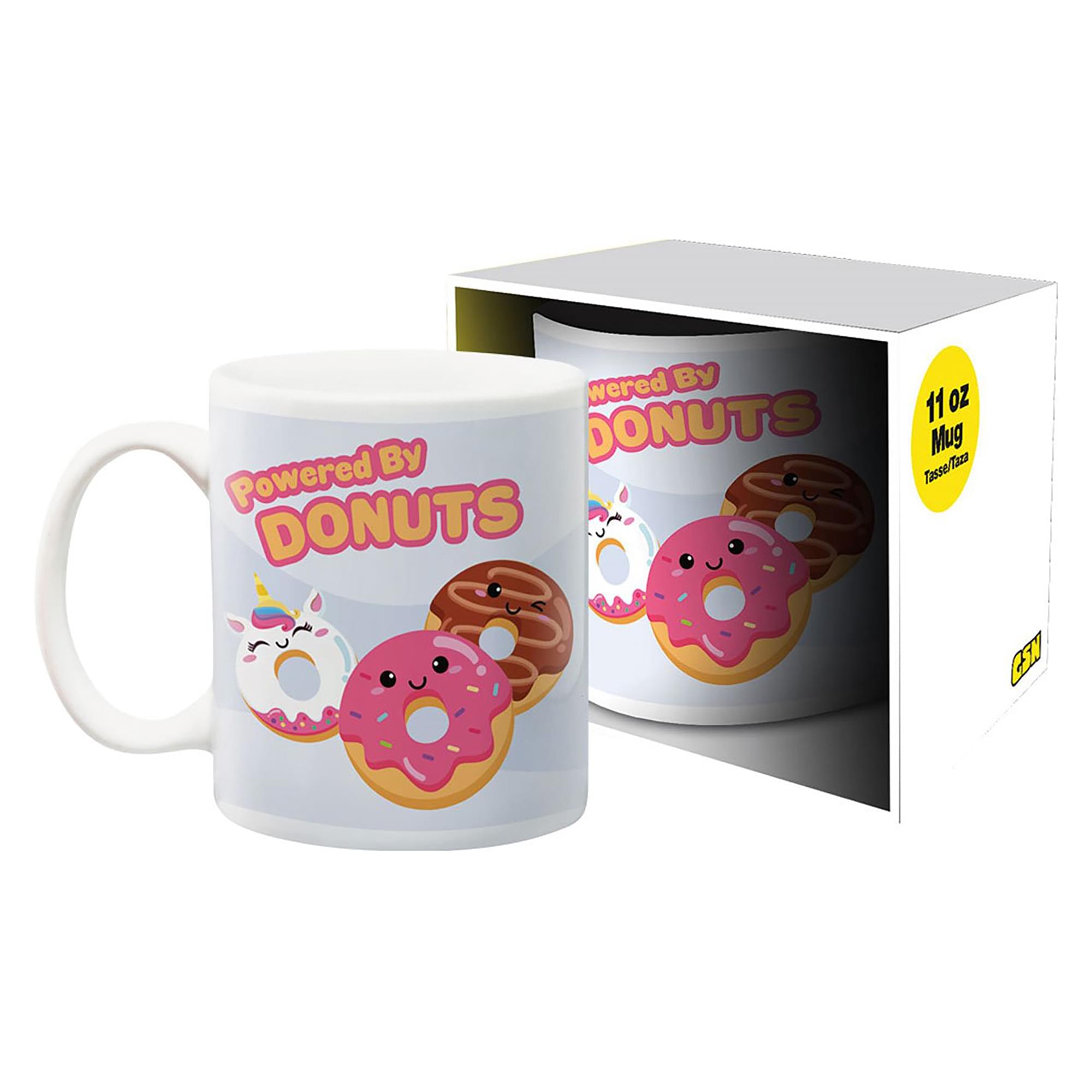 Kawaii Foods Powered By Donuts 11 Ounce Ceramic Mug