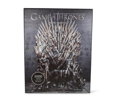 Game Of Thrones Puzzle The Iron Throne 1000 Piece Jigsaw Puzzle | Ages 15 & Up