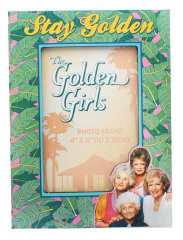 Golden Girls Stay Golden 4 x 6 Inch Die Cut Photo Frame
